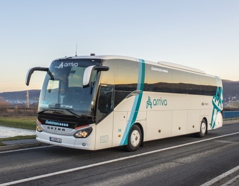 Bus line from Ston - Zagreb stars on May 17, 2020. 