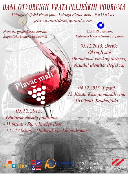 Pelješac cellars - open doors days 2015